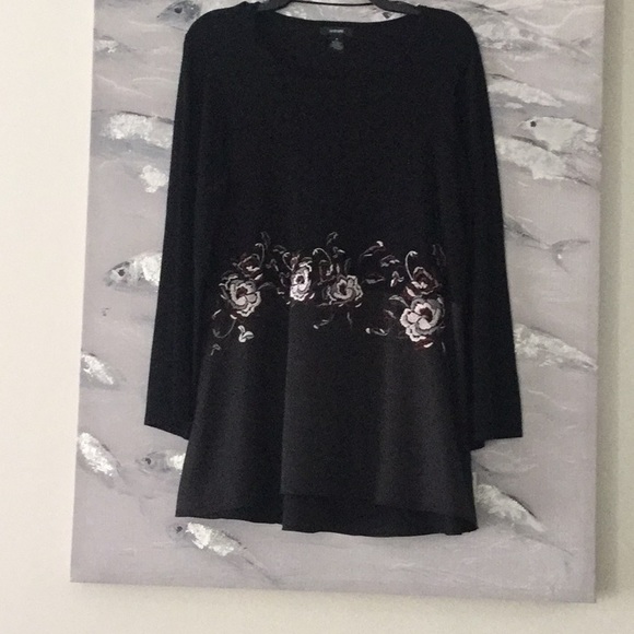 macys embroidered tops